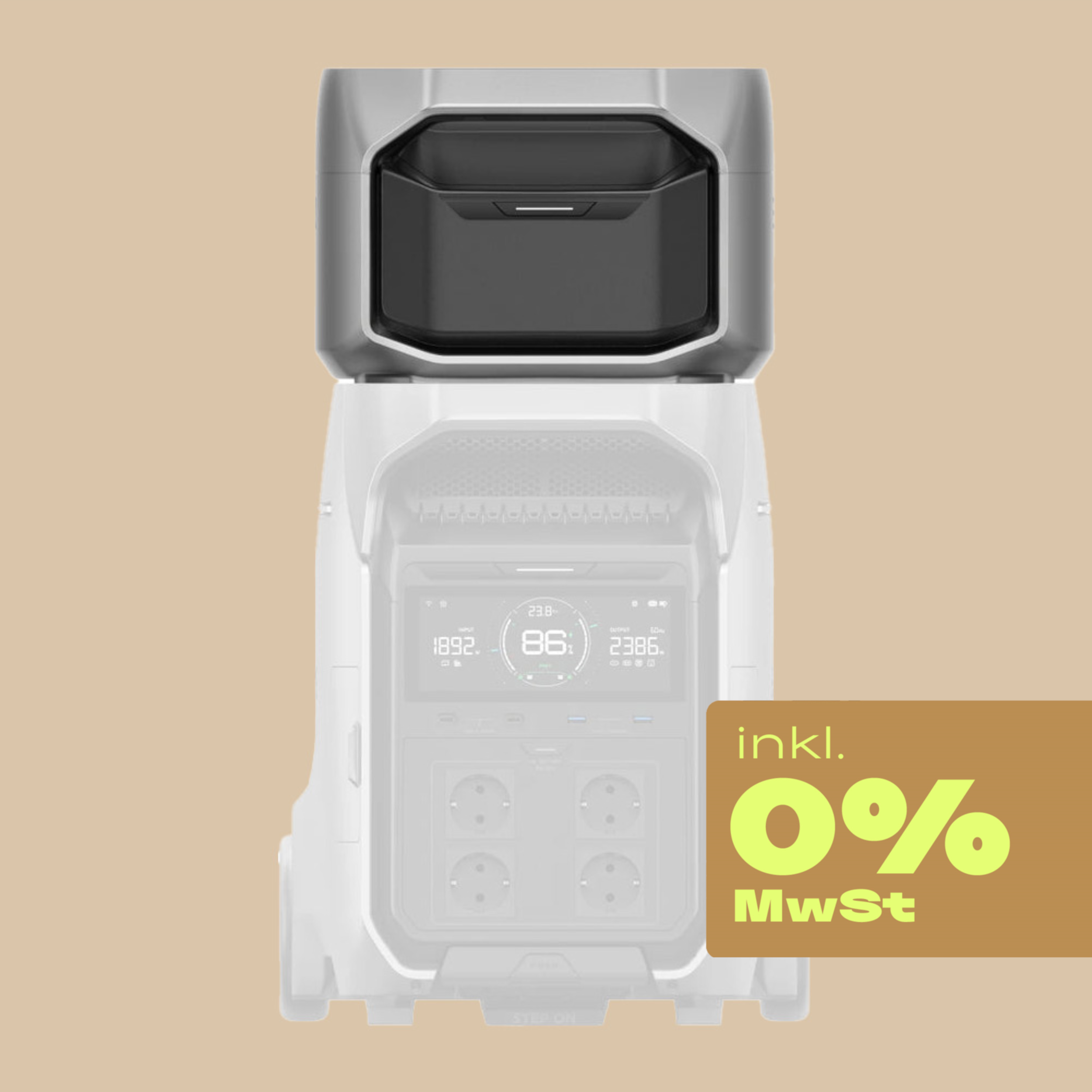 EcoFlow DELTA PRO 3 Extra Batterie - 4096 Wh