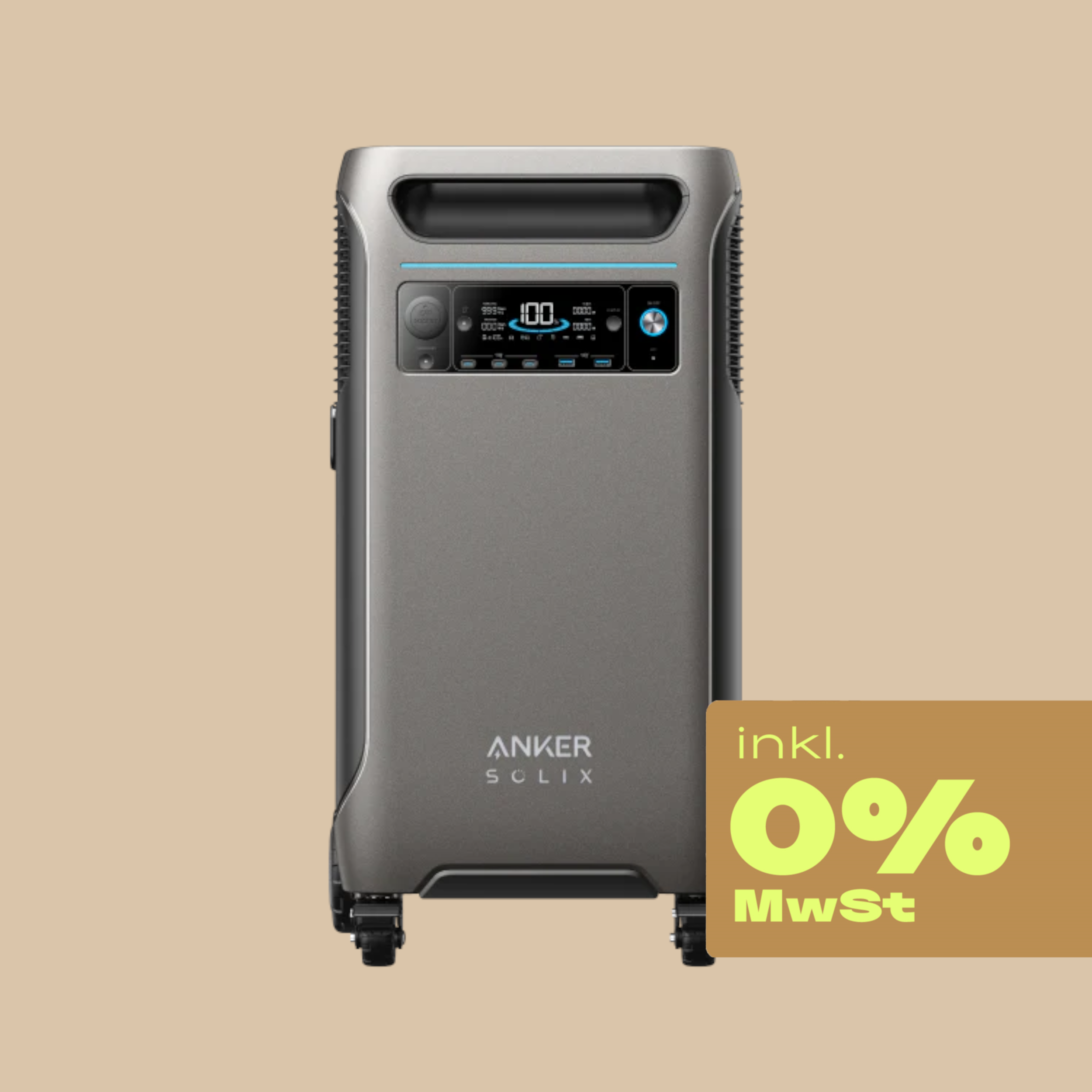 Anker SOLIX F3800 Powerstation - 3840 Wh