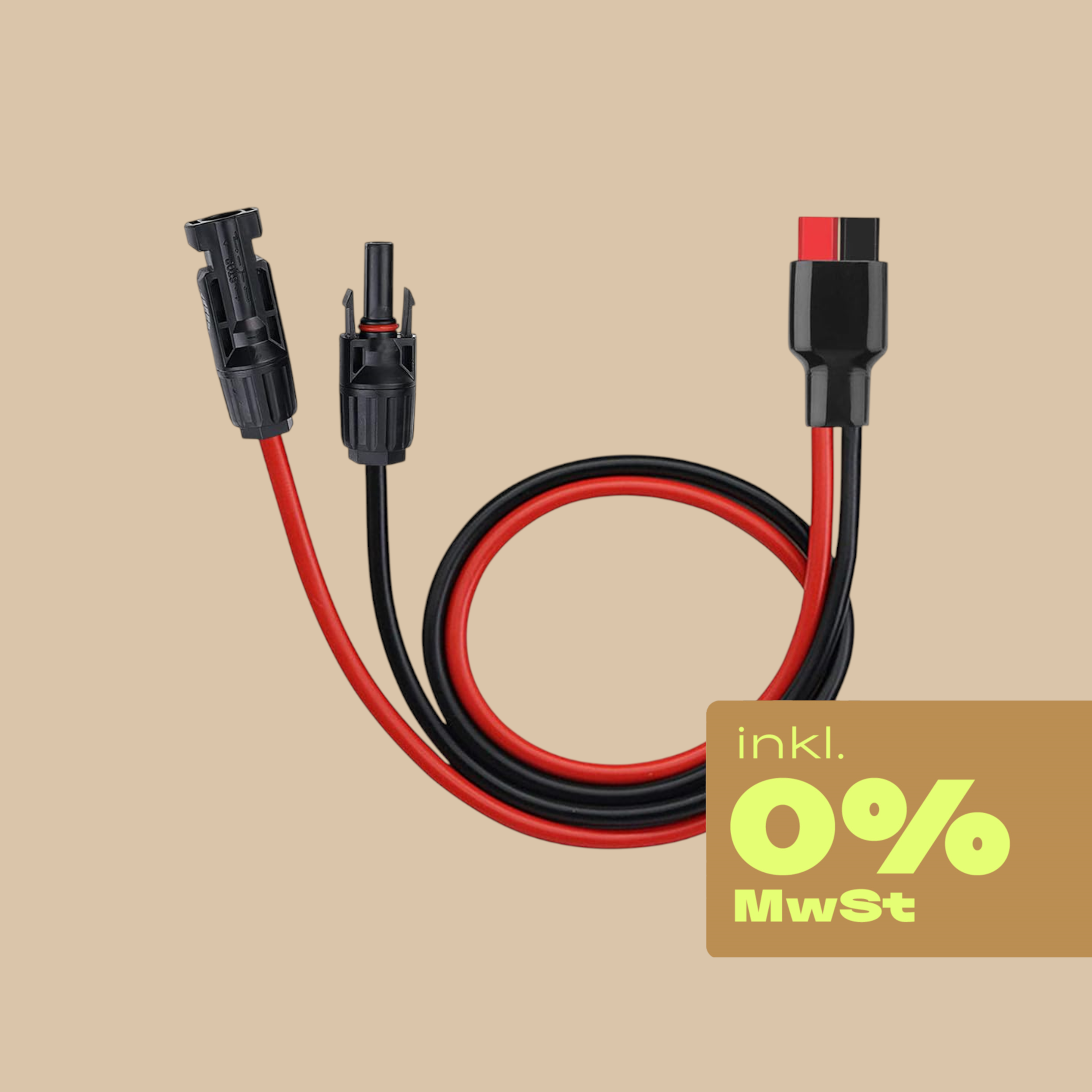 X-TRA Solar-Adapter MC4 auf Anderson - 0% MwSt.