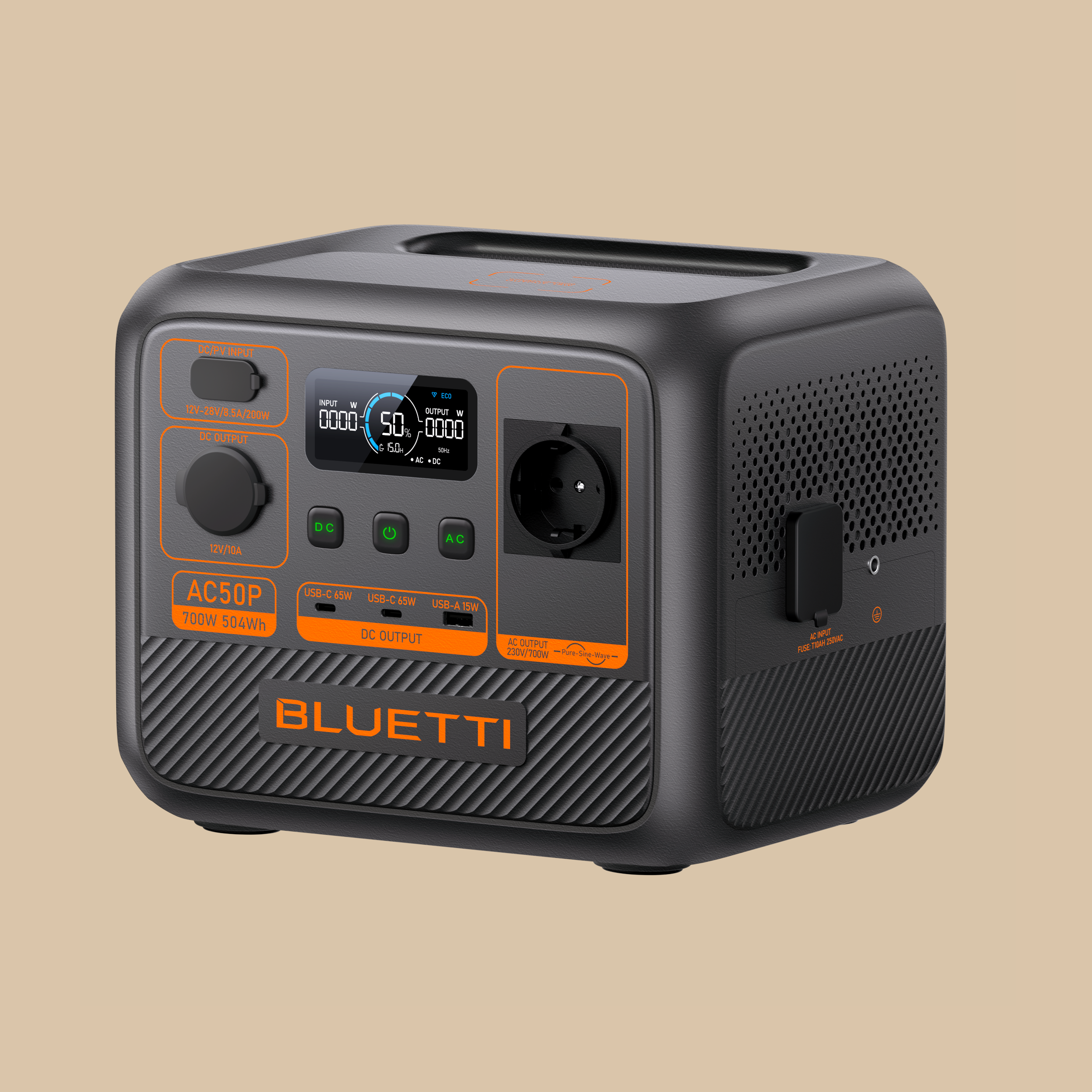BLUETTI AC50P Powerstation - 504 Wh