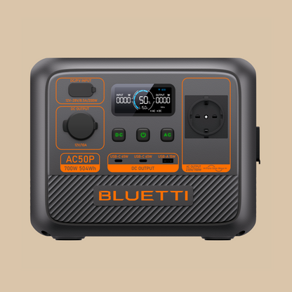 BLUETTI AC50P Powerstation - 504 Wh