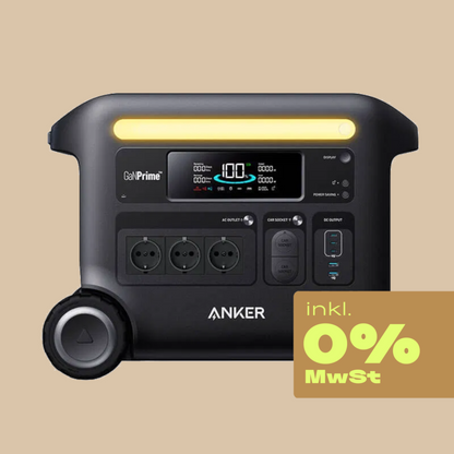 Anker SOLIX F2600 Powerstation - 2560 Wh