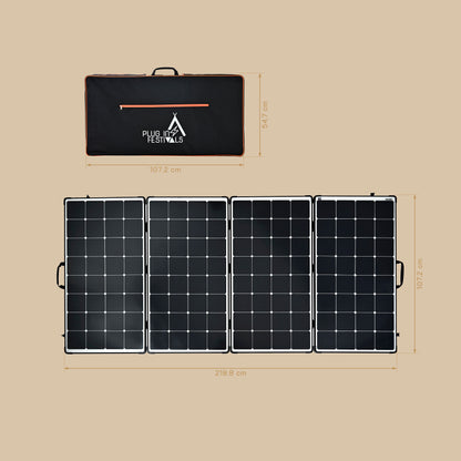 480 Wp Faltbares SolarPanel Solarmodul