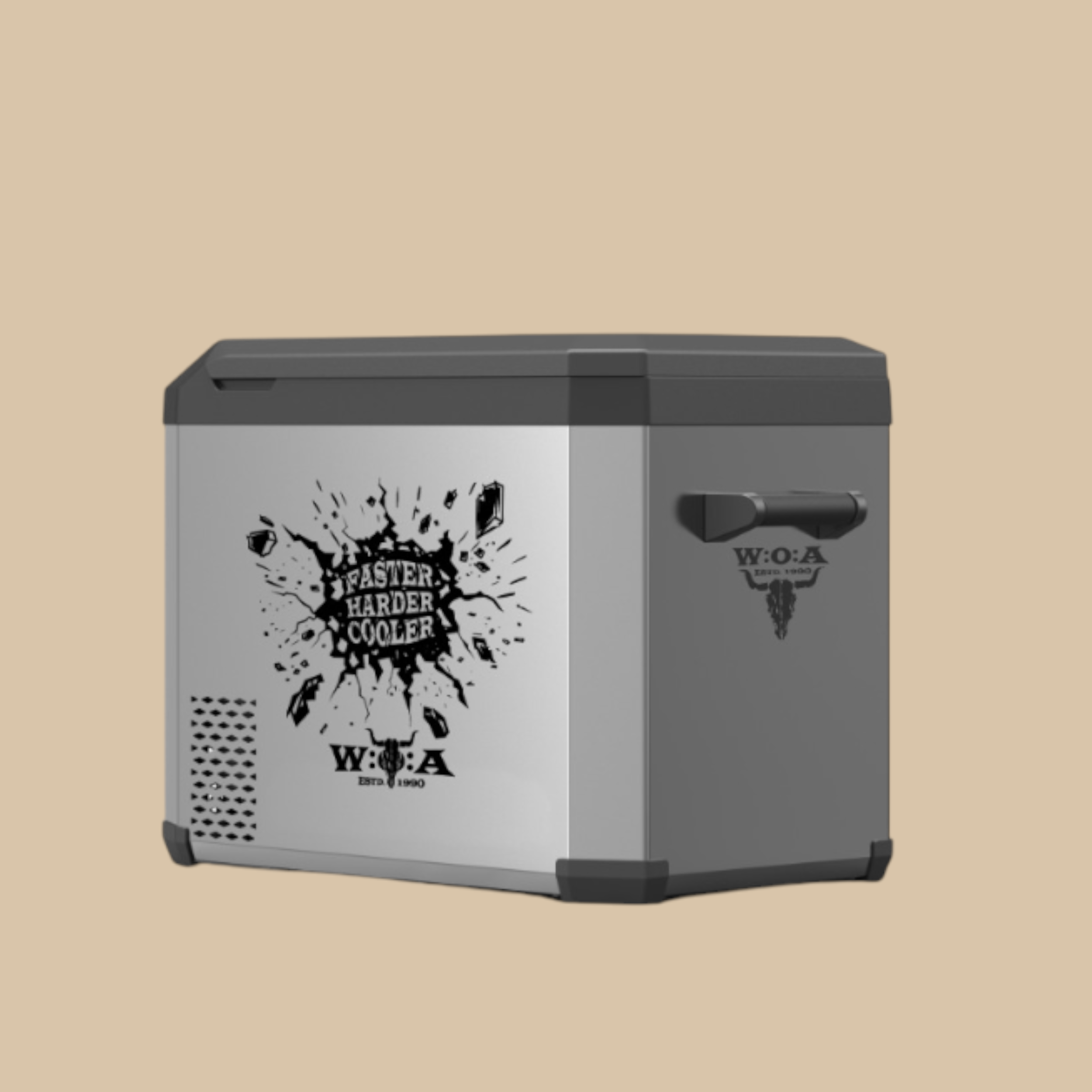 IceCubeX 40 - Kompressor-Kühlbox, Limited Wacken Edition