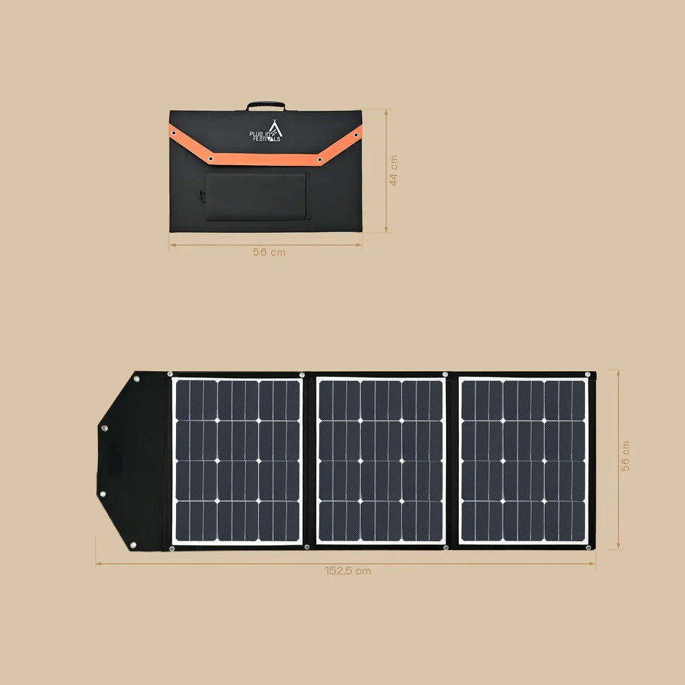 135 Wp Faltbares SolarPanel Solarmodul