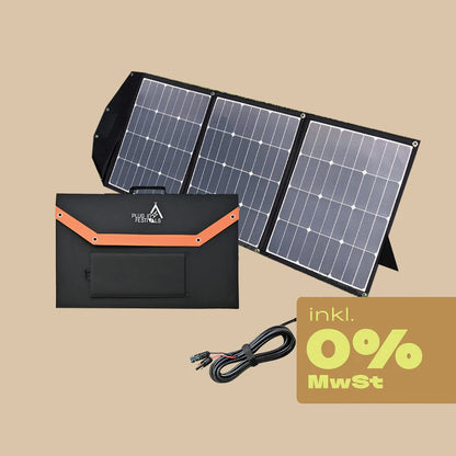 Solarpanel + Laderegler 0%