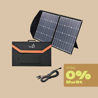 Solarpanel + Laderegler 0%