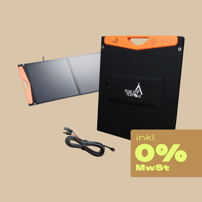 Solarpanel + Laderegler 0%