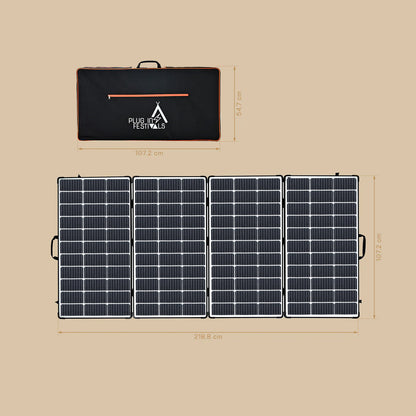 440 Wp Faltbares SolarPanel Solarmodul