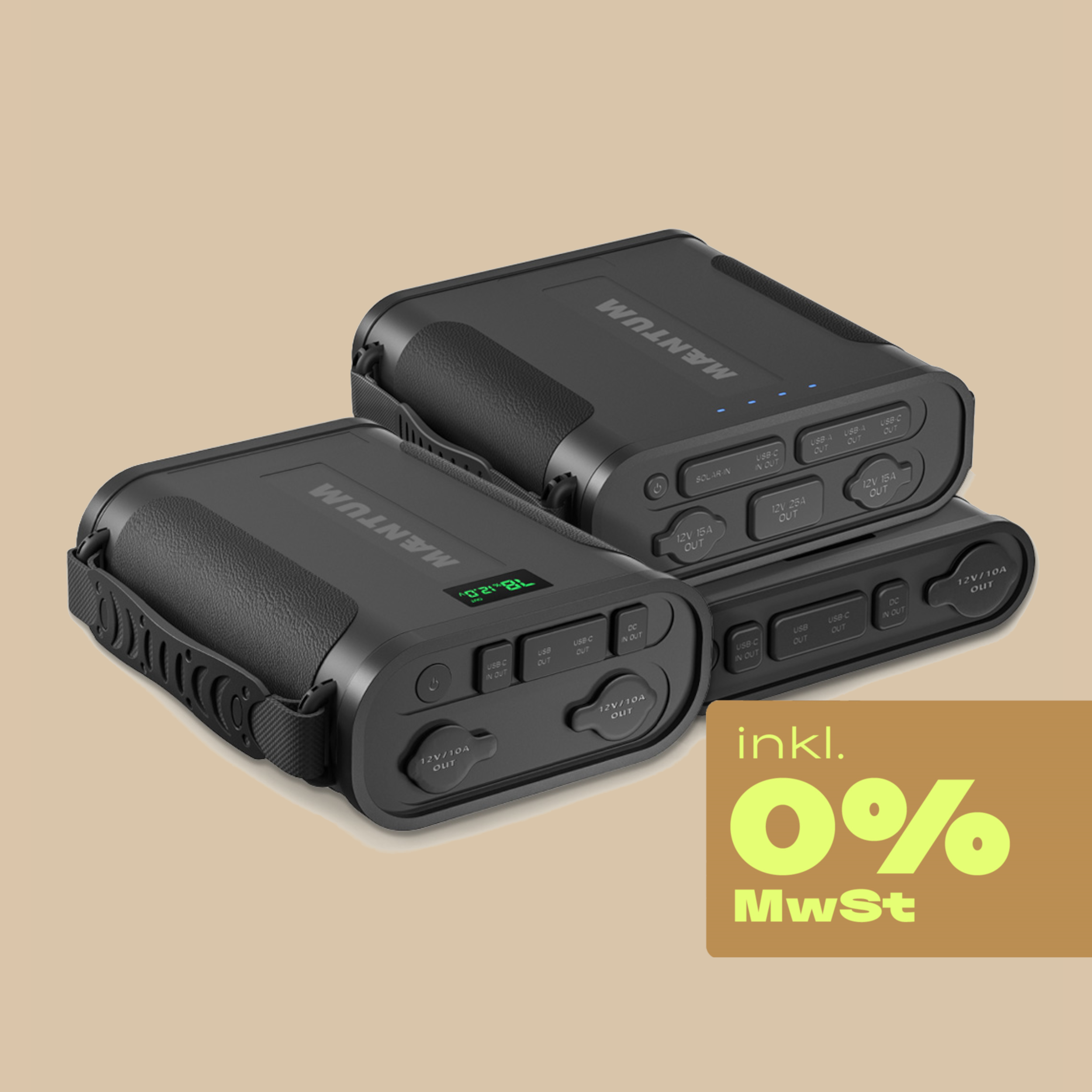 X-TRA Akku Powerstation B-Ware 150-460 Wh - 0% MwSt.